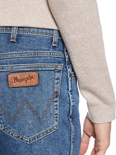 Wrangler TEXAS Denim Pants, Uomo, Blu (Stonewash)