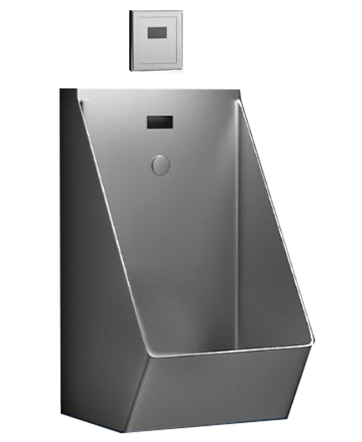 OTQEFTN Commercial Flushing Urinal with Sensor,304 Stainless Steel Urinal,Automatic Sensor Urinal Toilet,Intelligent Induction Design,Bar Urinals