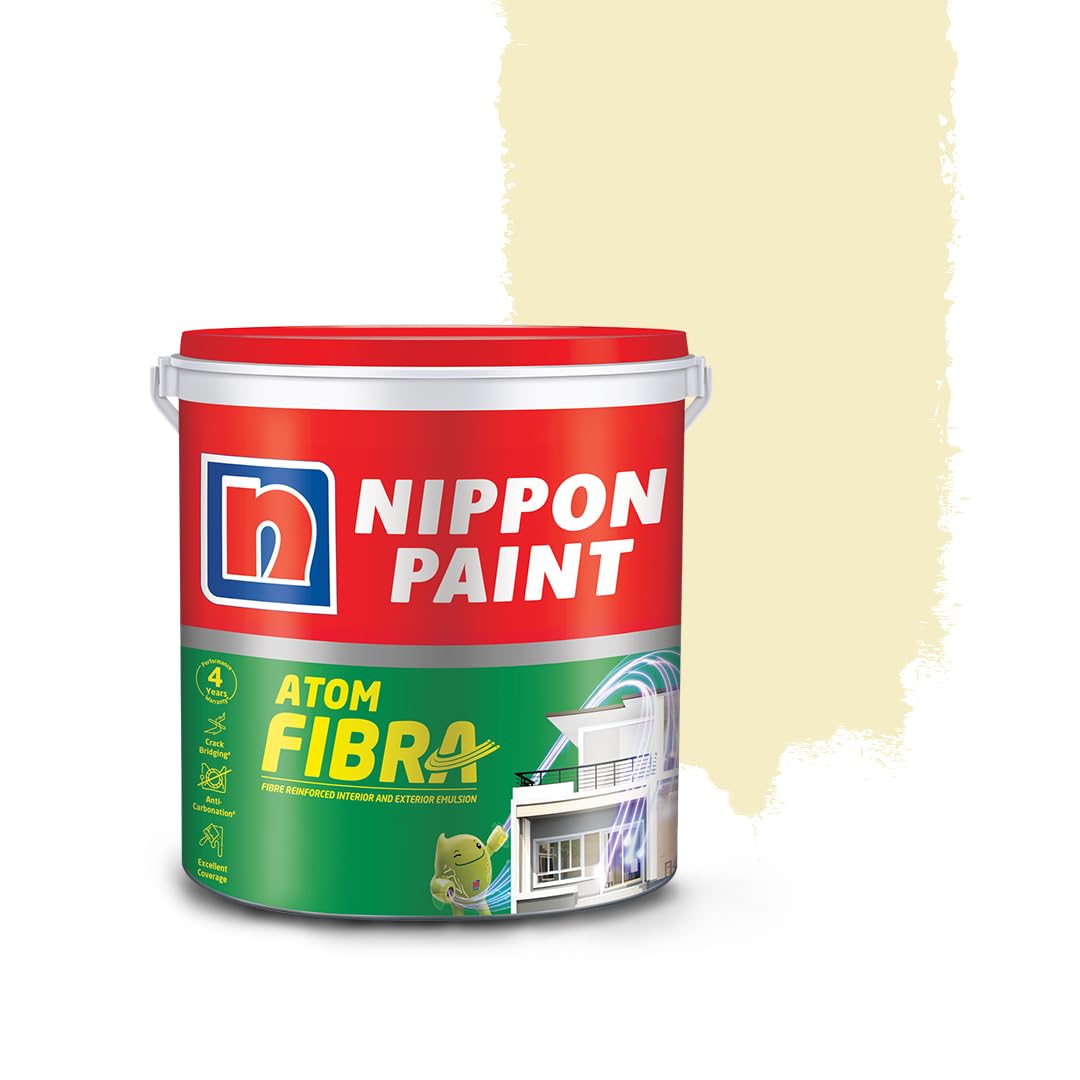 Nippon Paint Atom Fibra 2 in 1 Interior & Exterior Emulsion 20 L Yellows (Sunday) (B0CKBS1SXC) Amazon Price History, Amazon Price Tracker