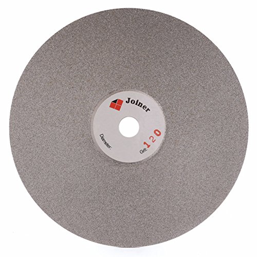 Image of 6 inch inch 150 mm Grit 120 Diamond Grinding Disc Abrasive Wheel Coated Flat Lap Disk Jewelry Tools for Gemstone Glass Rock Ceramics