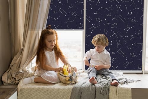 Store enrouleur perméable Tulup 50x50cm à fixation rapide banne constellation - 4