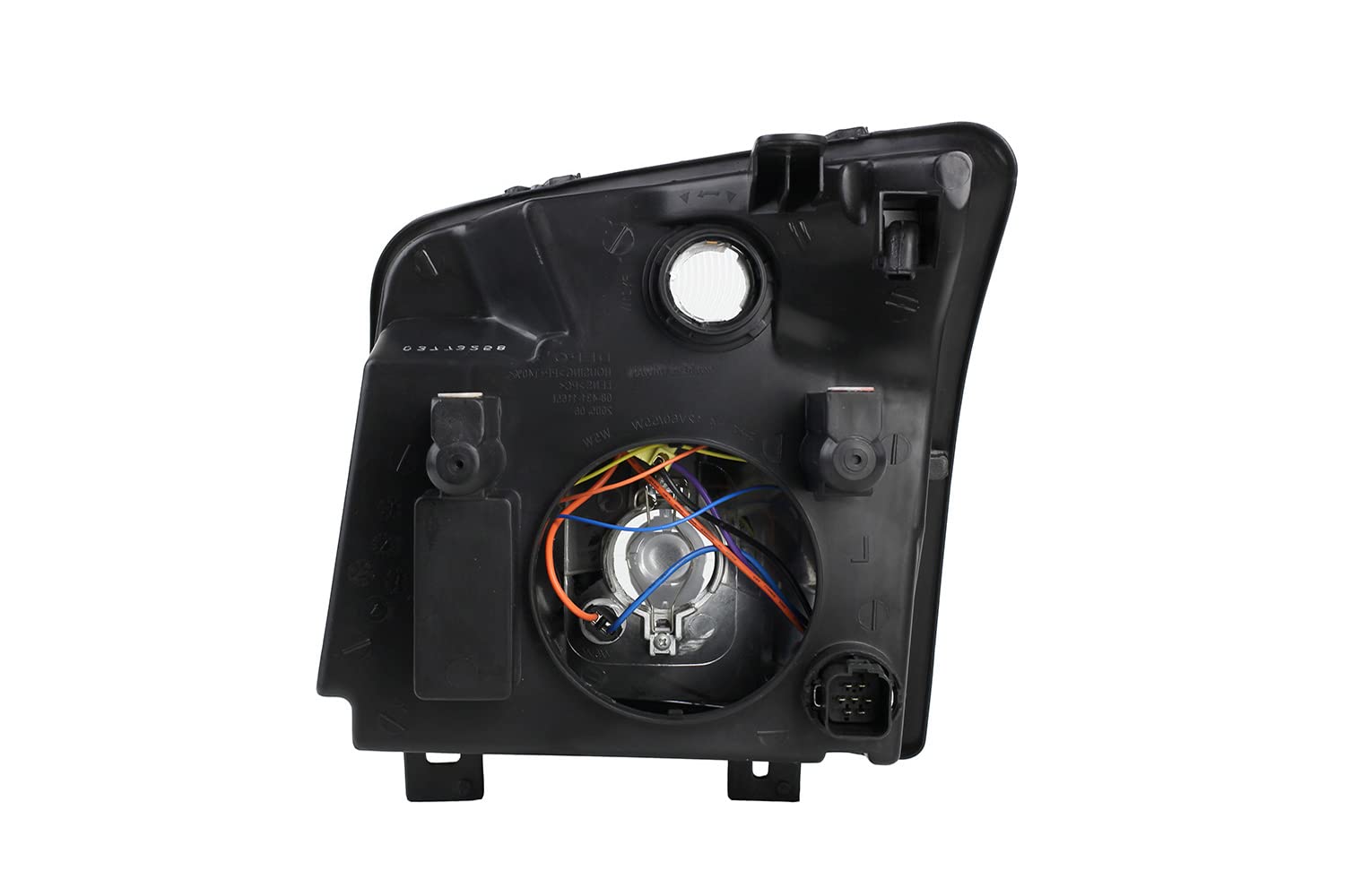 Johns, Faro halógeno delantero apto para Ford Transit Connect 02 06/02 - H4 derecho + faros antiniebla + bombilla