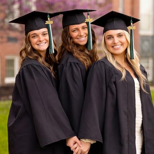 Image of GraduationMall Single&Multiple Color Graduation Tassel with 2026 Year Charm 9 inch