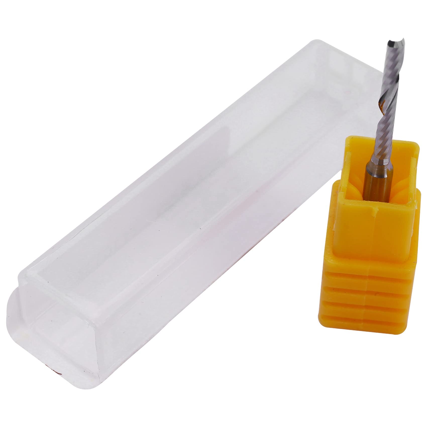 Fresa A Sfera HSSAL 2 Flauti Per CNC - R0.75x6x4x70mm, Per Alluminio, Rame, Plastica - Foto 4