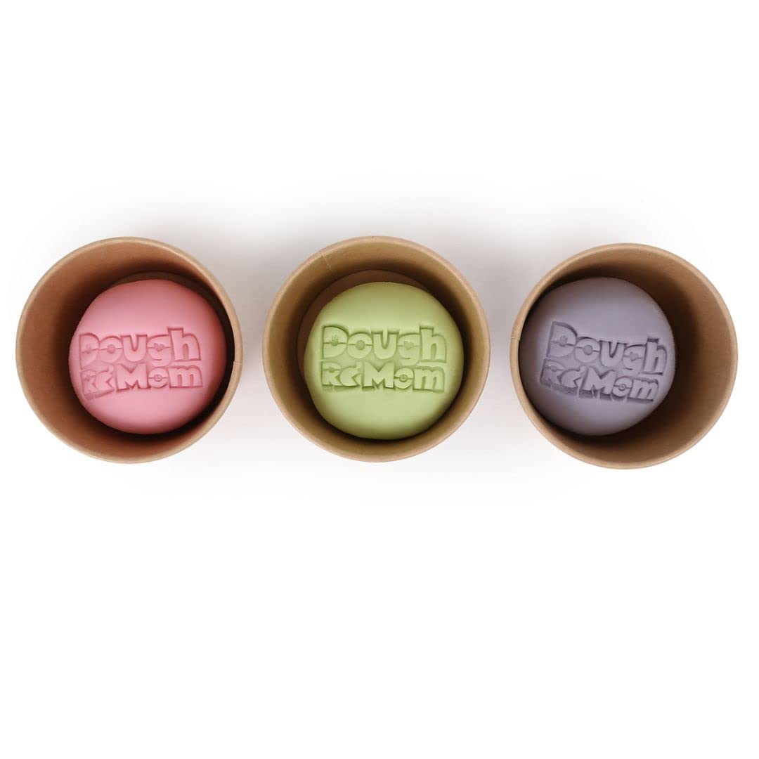 Dough ReMom Art & Craft Material Calm Colours-Set of 3 Soft Non Toxic Clay Dough Fun Activity for Kids [200gms*3] (Purple-Green-Pink) (B0BRZYXRJY) Amazon Price History, Amazon Price Tracker