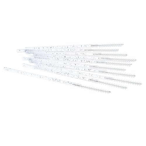 Miniatura 10 de 100 varitas de rímel de pestañas, desechables, aplicadores de maquillaje, carretes de cejas, carretes de cepillo para extensiones de pestañas,