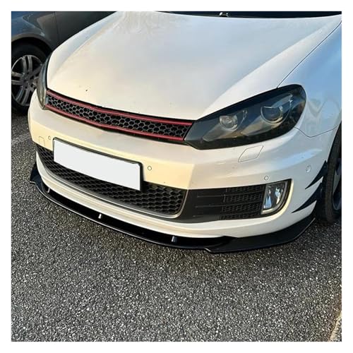 Couvercle diffuseur pare-chocs avant Golf 6 MK6 finition carbone premium - 5