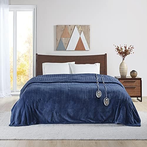 indigo heated blanket
