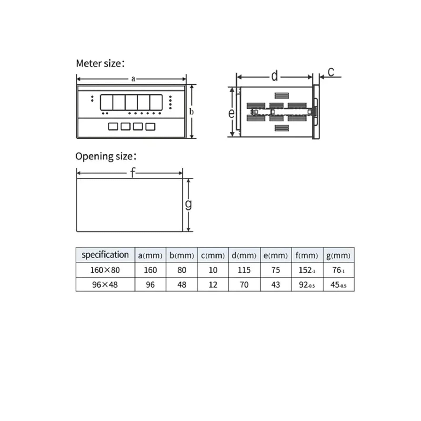 Celda de carga, Célula de carga 58 mm con indicador y pantalla plana. Sensor pesaje capacidad 100 g a 200 kg, 300, 500, 1000 2000 Para kit de escala de bricolaje.(100KG and Display)