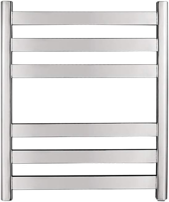 APUM 304 Stainless Steel Towel Warmers, Electric Towel Rack Heated Towel Rail, Hardwired Bathroom Radiator, Polished,B6bar