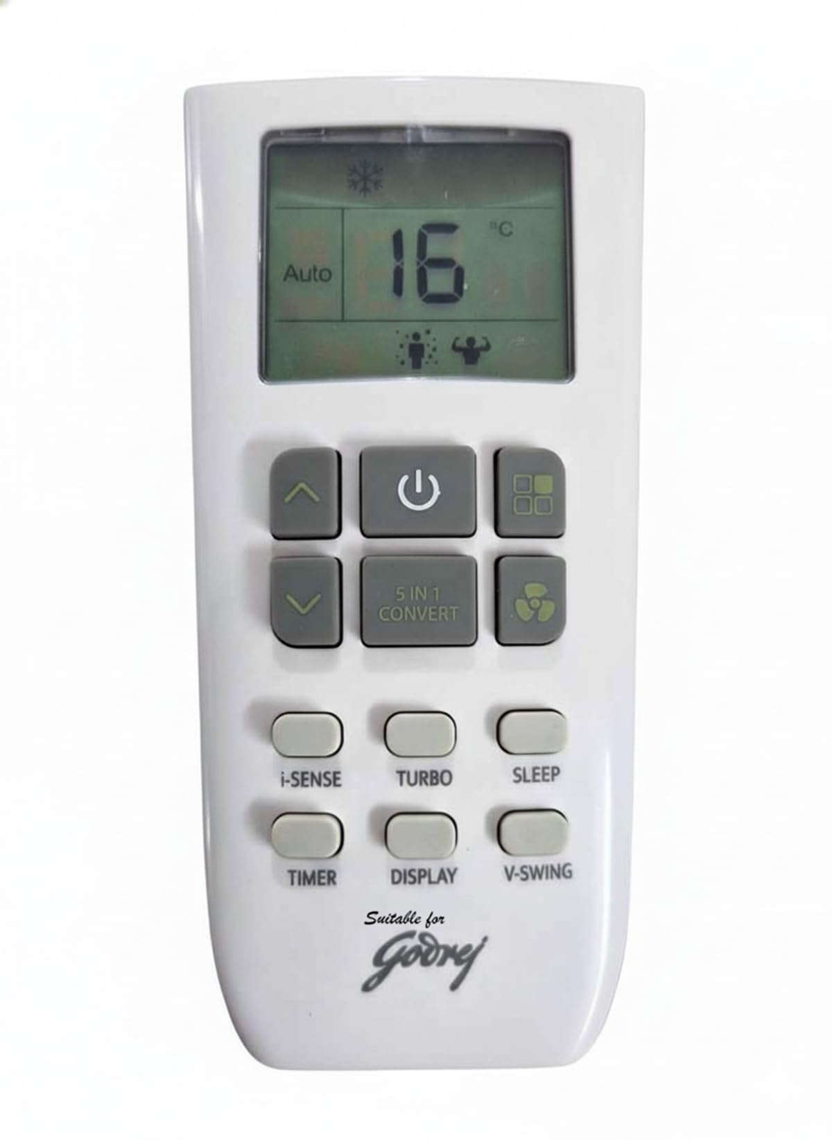 5 Years Warranty Remote Compatible for Godrej Inverter Split Ac Remote 3 Star Model Number SIC 18TTC3 WYQ [Old Remote Must Be Exactly Same]-picture-11