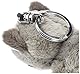 NICI 47869 Schlüsselanhänger Waschbär Rod 10cm, GRAU