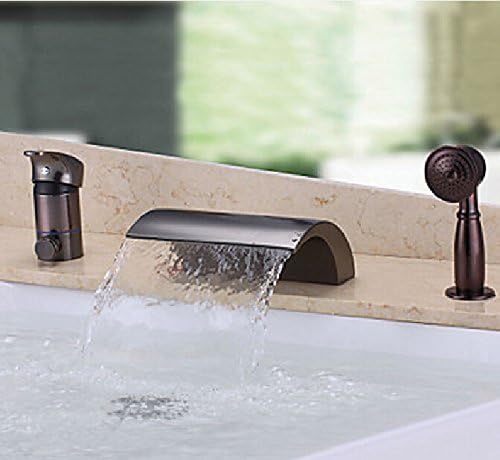 "Lightning Deal" Promotions Bathtub Faucet - Antique - Waterfall - Brass (Oil-rubbed Bronze)