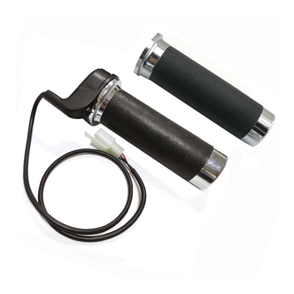 Une Paire de poignées torsadées de poignée d'accélérateur Gauche et Droite adaptées au Guidon de 25mm de Scooter de vélo électrique Partie