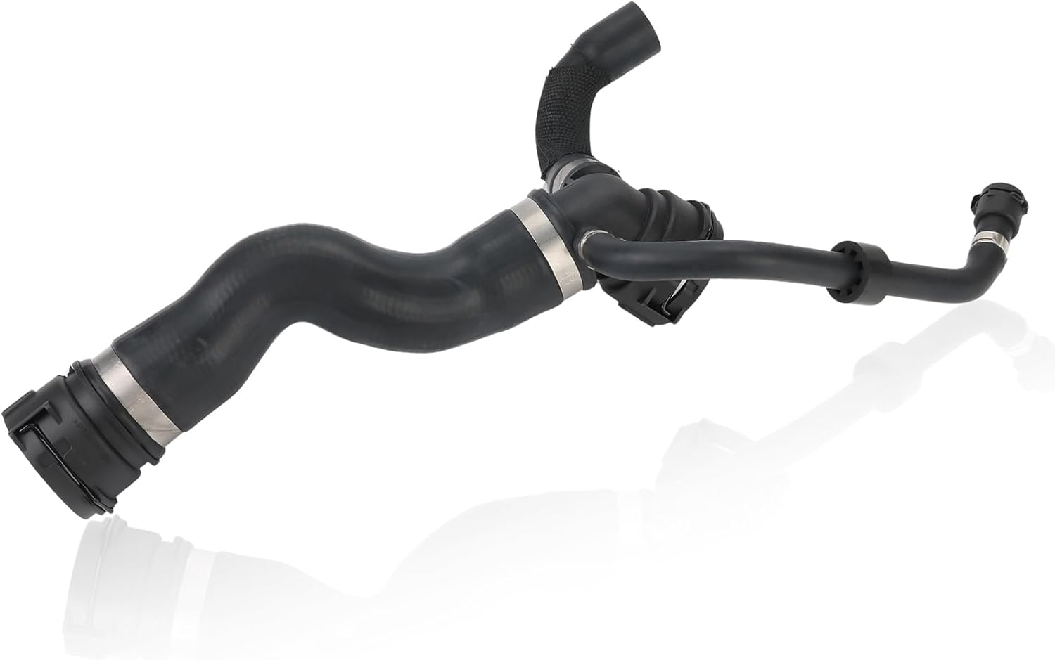 JDMON Radiator Coolant Hose with ventilation hose Compatible with BMW 535i 2011-2016 535i GT 2011-2013 F12/F13 640i 2012-2018 L6 3.0L Radiator Coolant Water Hose Replace 51580 17127580957