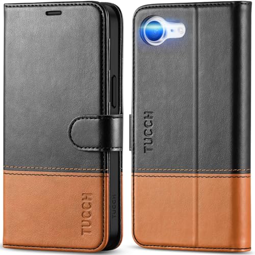 Protection robuste iPhone 16e 5G simili cuir de qualité supérieure