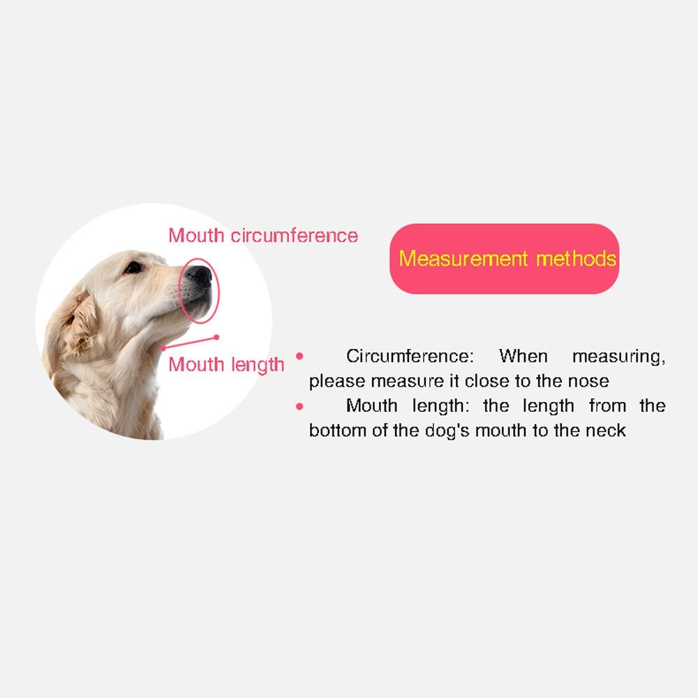 Maulkorb für Hundetraining, atmungsaktives Mesh und strapazierfähiges Nylon, verstellbar, mit weichem Polster für Training, Bellen, Beißen und Kauen, Schwarz, Größe M