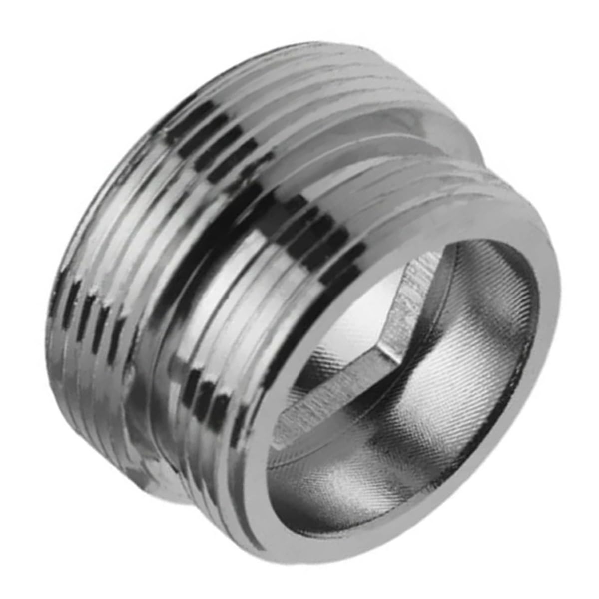 Tap Connector, Faucet Adapter, 1pcs Female 22mm to 22mm Thread Connector