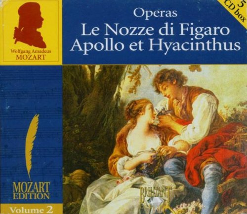 Mozart The Marriage Of Figaro Huub Claessens Patrizia Biccire Werner Van Mechelen Christia [Audio CD] VARIOUS ARTISTS