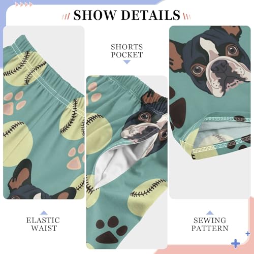 Pajama Bottoms, Puppy Pets Pajamas Pant Lounge Wear Sleep Long Pants Casual Sleepwear Pjs4