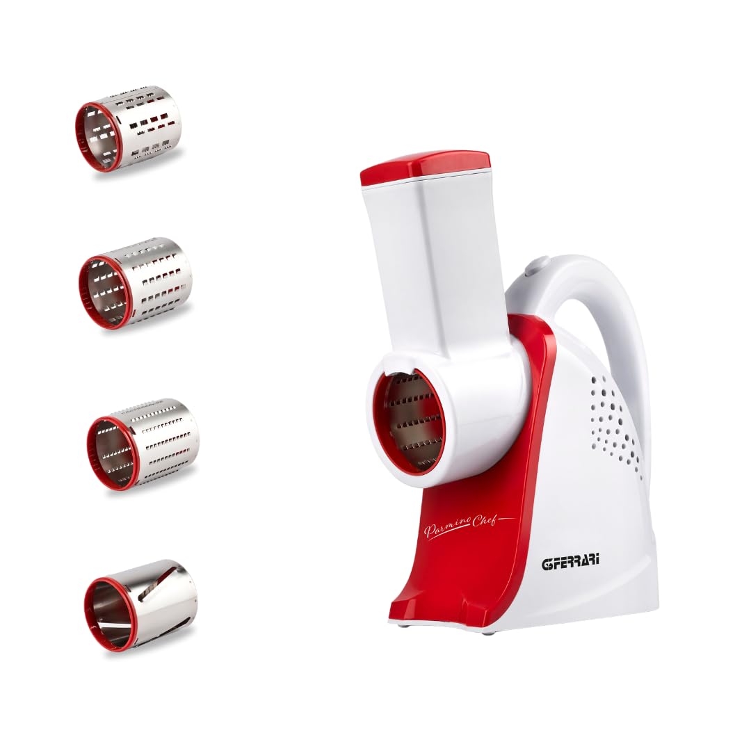 G3 Ferrari G20133 Parmino Chef Elektrische Reibe, 240 W, Kunststoffgehäuse