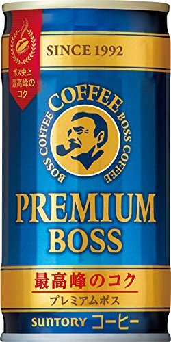 Amazon.co.jp: サントリー プレミアム ボス （185g×30缶）×3箱 : 食品