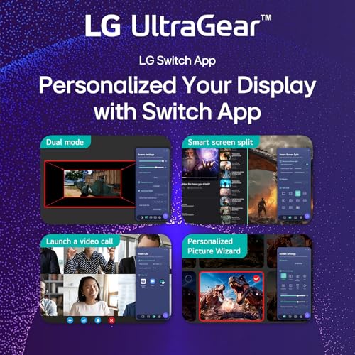 Image of LG 27 inch QHD Ultragear Monitor, 300Hz, 1ms, NVIDIA G-Sync, AMD FreeSync Premium, VESA DisplayHDR 400,HDMI, Displayport, USB Type-C, Tilt /Height /Swivel & Pivot Adjustment Stand