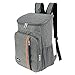 Sac à dos isolant de capacité sac à dos de pique - nique sac à bière sac à dos de réfrigérateur sac à dos de capacité sac de refroidissement étanche sac à dos de camping / randonnée contenant(Gris)
