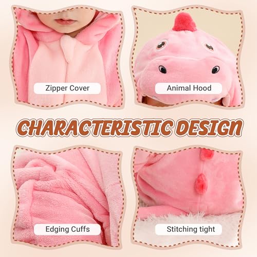 Disfraz completo de bebé con capucha HAHASHOW 18-24 meses unisex miniatura 3