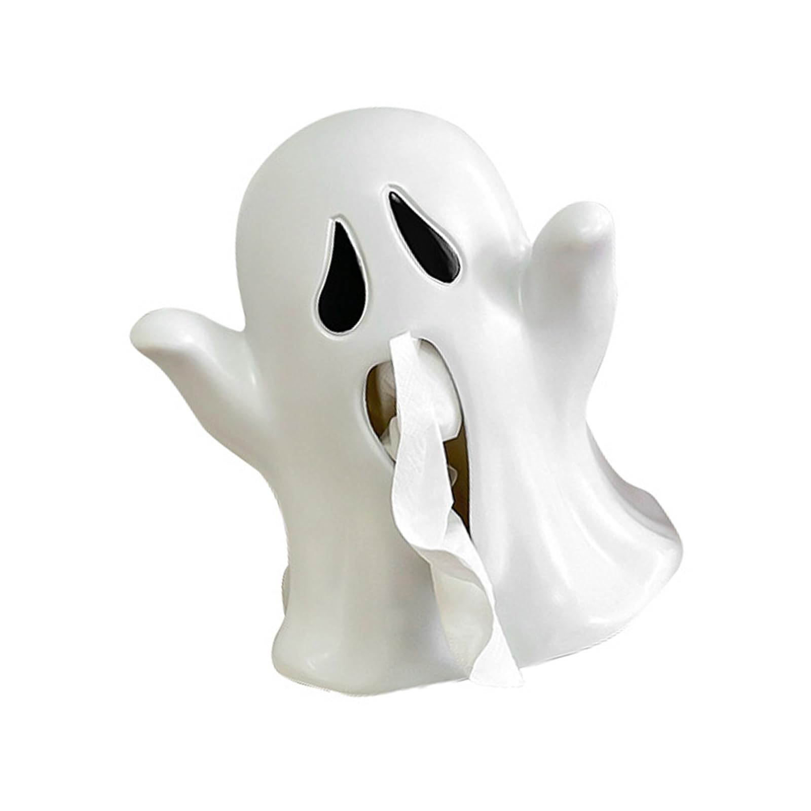 OSNIYAW Ghostly Napkin Dispenser Unique Paper Towel Box Perfect Living Room Decoration Halloween Tissue Holder