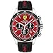 Scuderia Ferrari Orologio Cronografo Quarzo Uomo con Cinturino in Silicone 830595