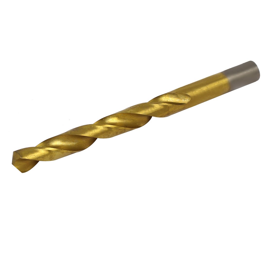 Aexit 10.3mm Drilling Tool Holder Dia Titanium Plated Double Flutes Straight Drill Hole Twist Drill Bit Model:36as152qo440