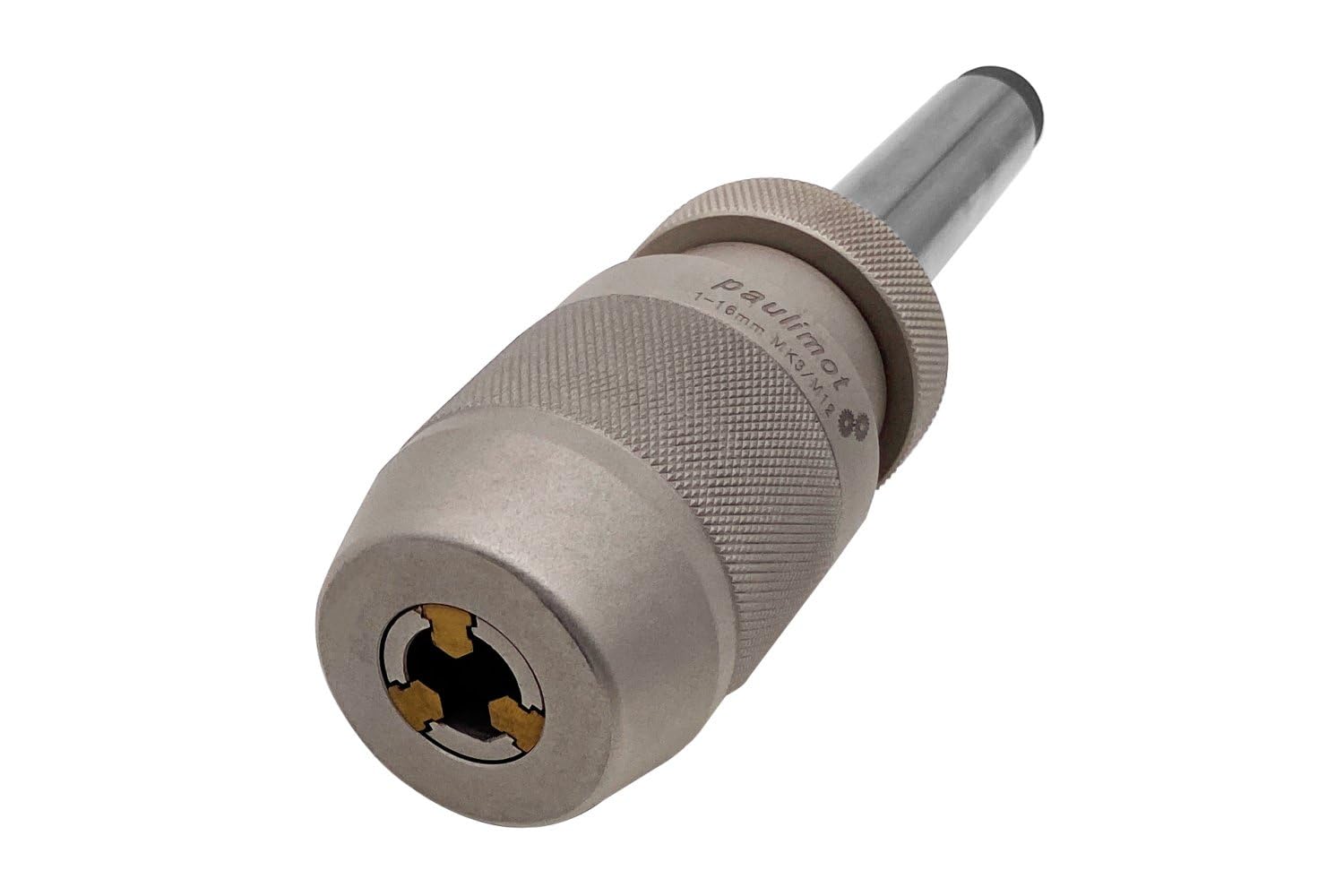 PAULIMOT Präzisions-Schnellspann-Bohrfutter 1-16 mm MK3 / M12