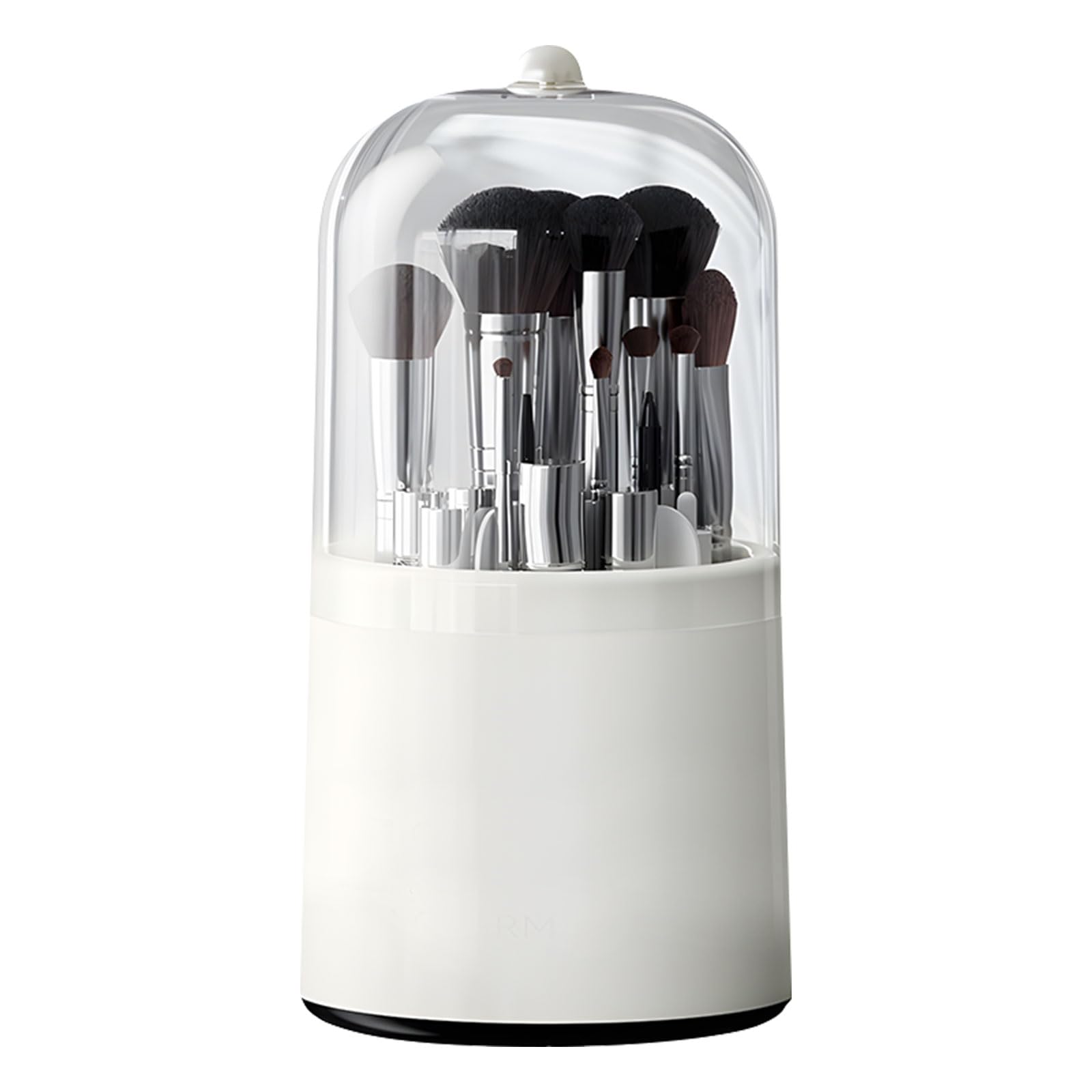Hrtyvhin Compact Cosmetic Brush Holder Simple Design for Bathroom Use Desk Makeup Planner