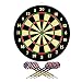 Hey! Play! 15-DG5218 TG Dart Game Set with 6 Darts and Board Dart Board