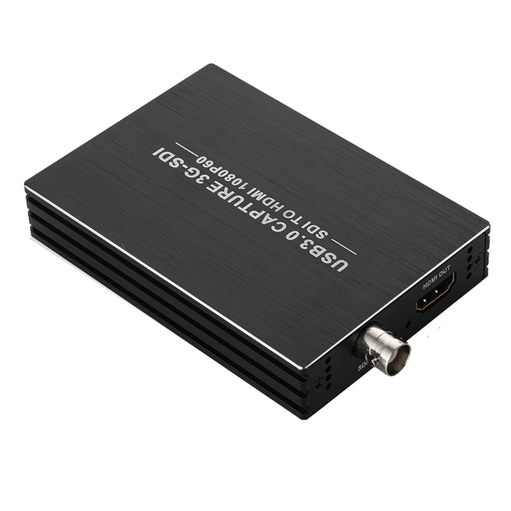 Carte de capture vidéo USB3.0 3G-SDI HD 1080P 60Hz Boîtier de capture vidéo Convertisseur Adaptateur Compatible avec SDI A