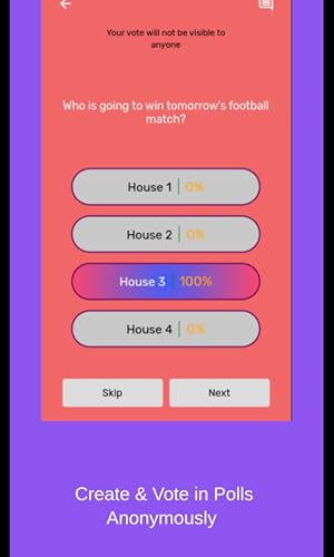Hypester: Interschool chat, polls, confession