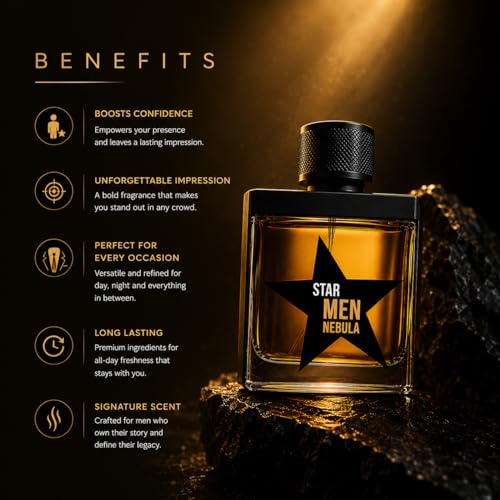 Fragrance World Star Men Nebula EDP 100ml - Image 7