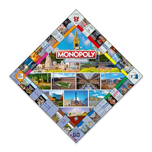 Monopoly Cleveland Monopoly Edition para 2-6 jugadores miniatura 3