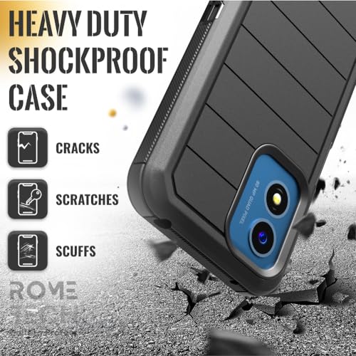 image for Rome Tech for Motorola Moto G Play 4G (2024) Case with Belt Clip Holst