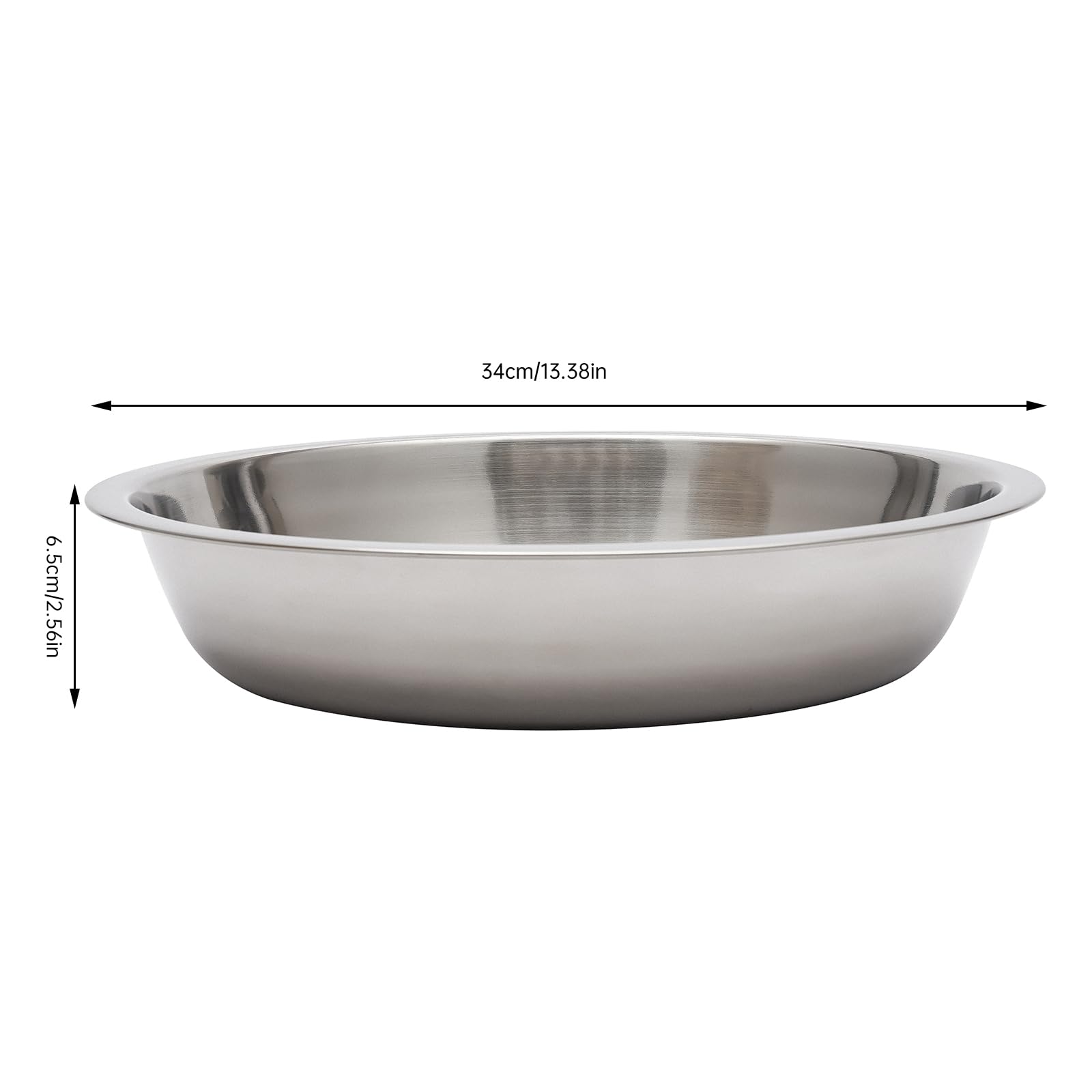 Scaldavivande rotondo in acciaio inox con coperchio appeso, scalda buffet autoportante per sala da pranzo e catering