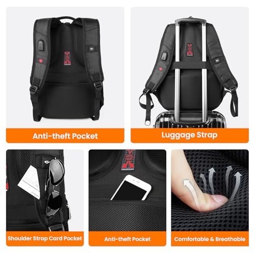 Verlenpaple CROSSGEAR Travel Backpack