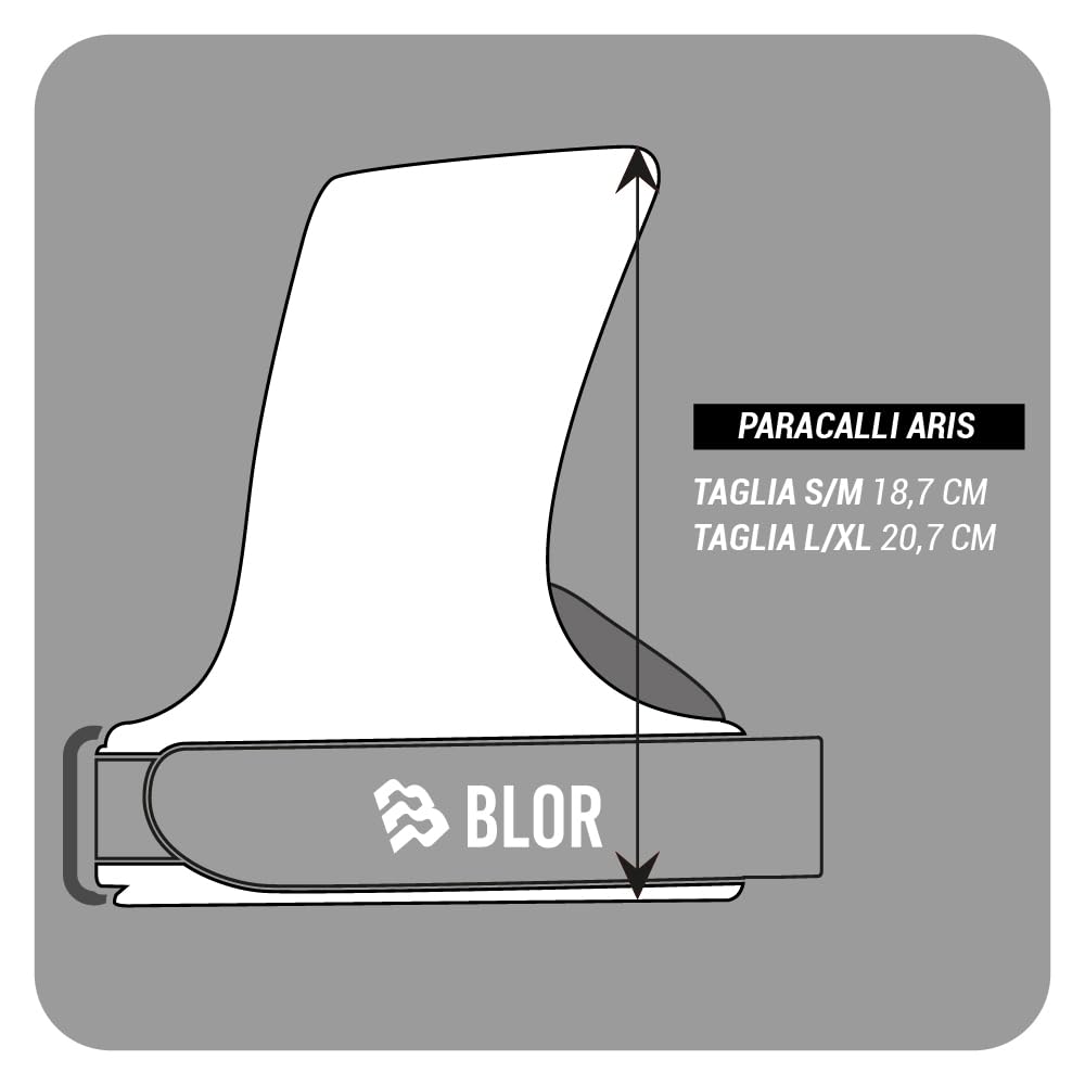 BLOR ARIS Paracalli Cross Training Fibra di Carbonio Grip Estremo Protezione Mani Anti-Strappo Pull-Up TTB Muscle-Up 2 3 Dita Unisex
