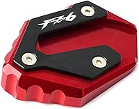 Vista 15 de KAnduo para Yamaha para FZ1 para FZ 1 2006-2015 para FZ6 para FZ6R para FZ6-S2 2004-2009 Accesorios motocicleta aluminio Kickstand pie pie lateral