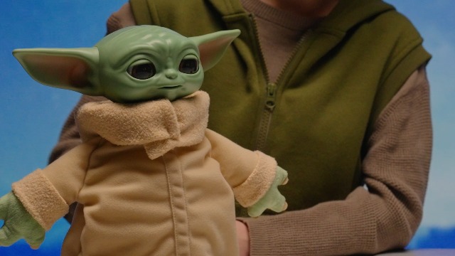 Watch STAR WARS Action Buddy Grogu 10-Inch Animatronic on Amazon Live