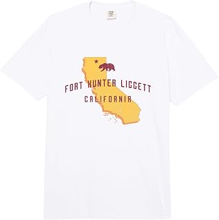 Fort Hunter Liggett California Vintage Bear City Pride Comfort Colors Adult Heavyweight T-Shirt