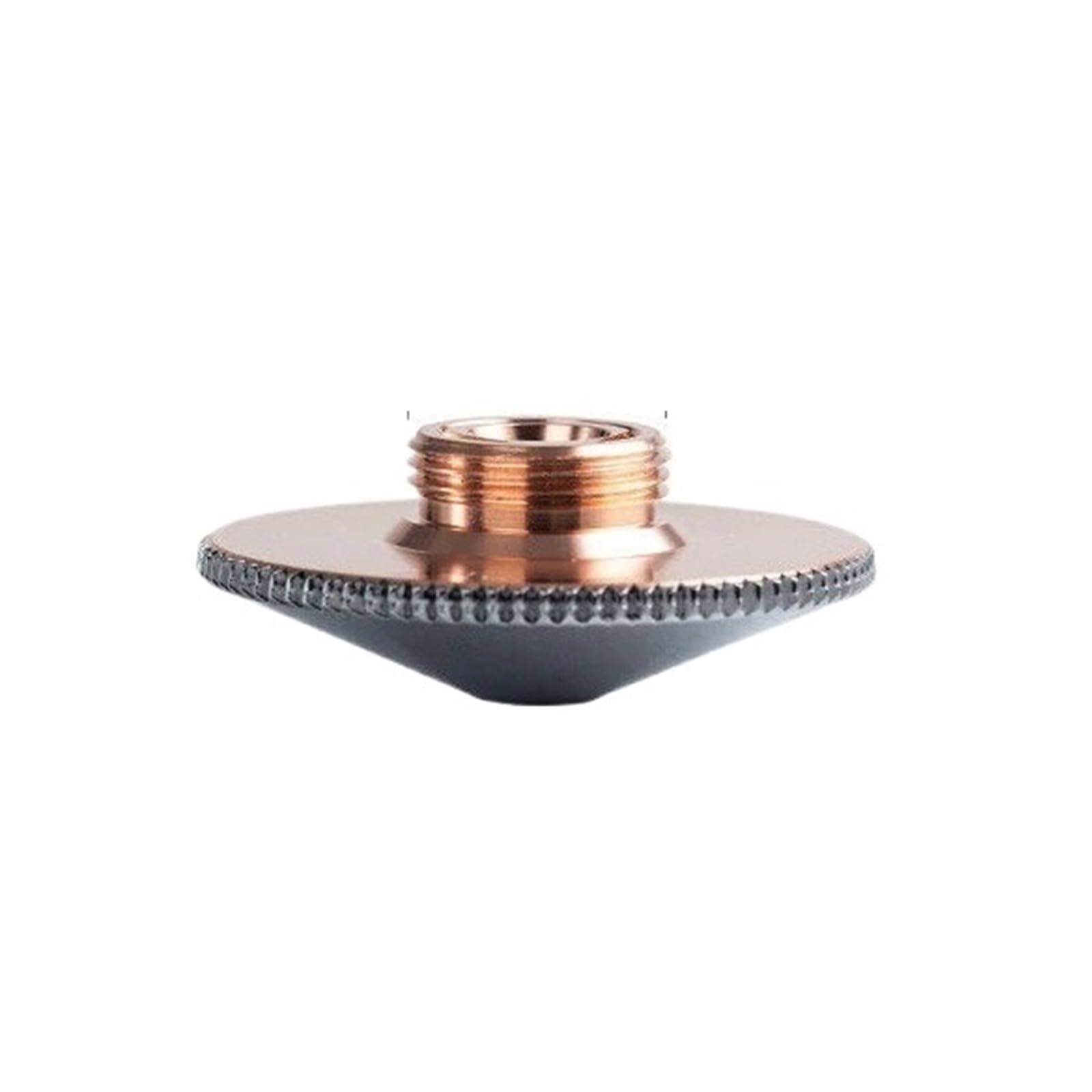 OJHFJMGH Laser Nozzles ， Fiber Cutting Head Parts Dia.28mm Caliber 0.8-4.0mm Single Double Layer Chrome Plated Laser Nozzle(A D28 H11d,4.0mm)