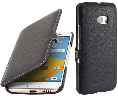 StilGut Book Type Case con clip, custodia in vera