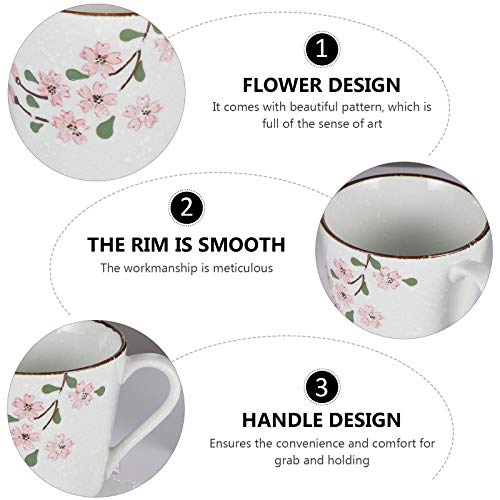 1 unidade copo de cerâmica criativa copo de bebida copo de café copo de café de leite