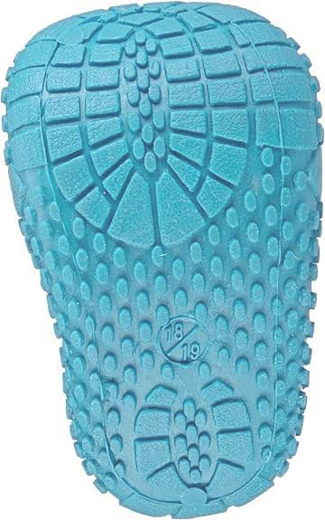 Girls Flower Collection Rubber Aqua Swim/Beach Shoes (4.5 M US Toddler)4